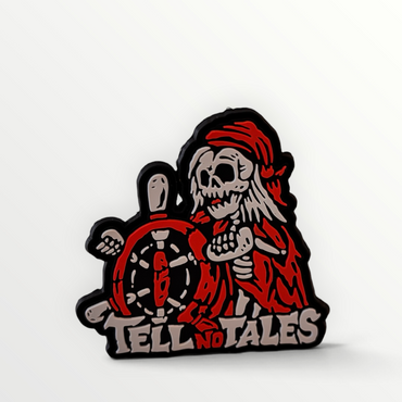 Tell No Tales Hook n Loop Patch- OOPS