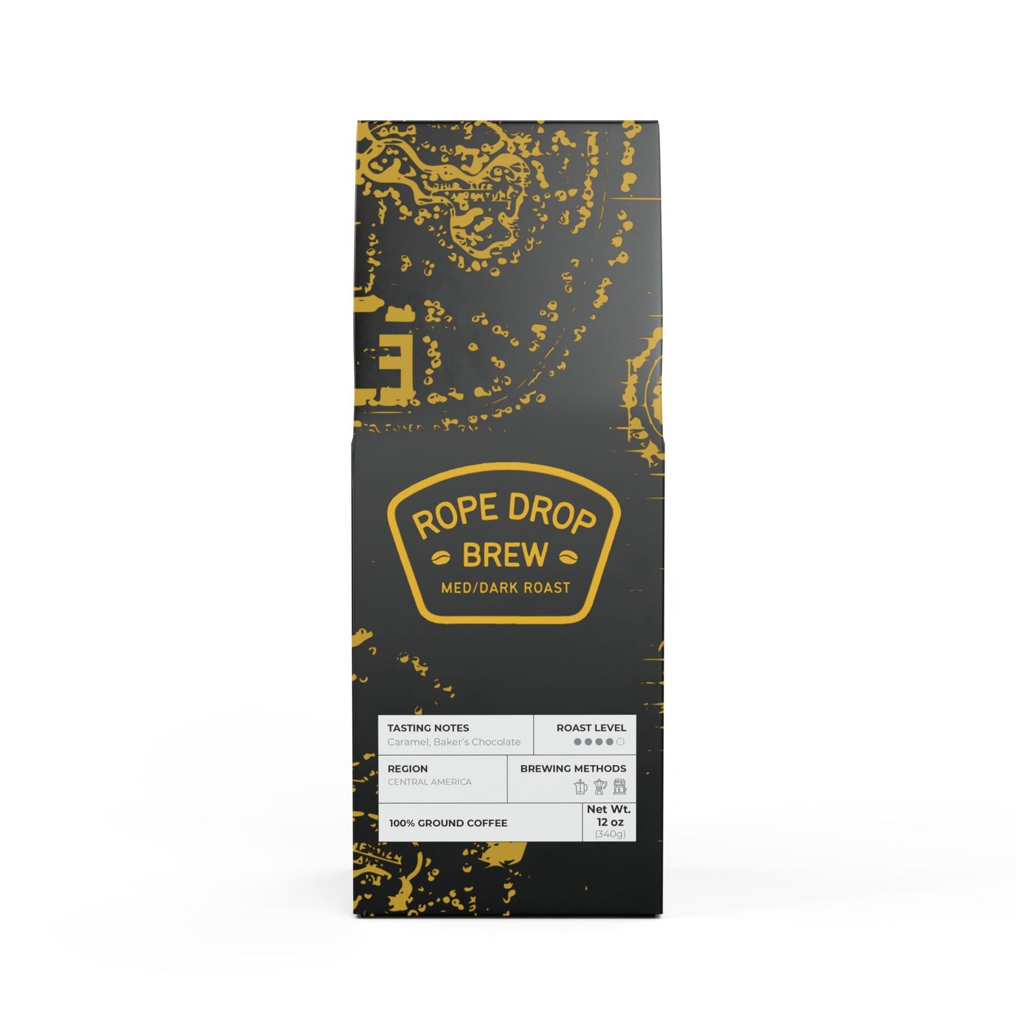 ROPE DROP BREW COFFEE-Medium-Dark Roast