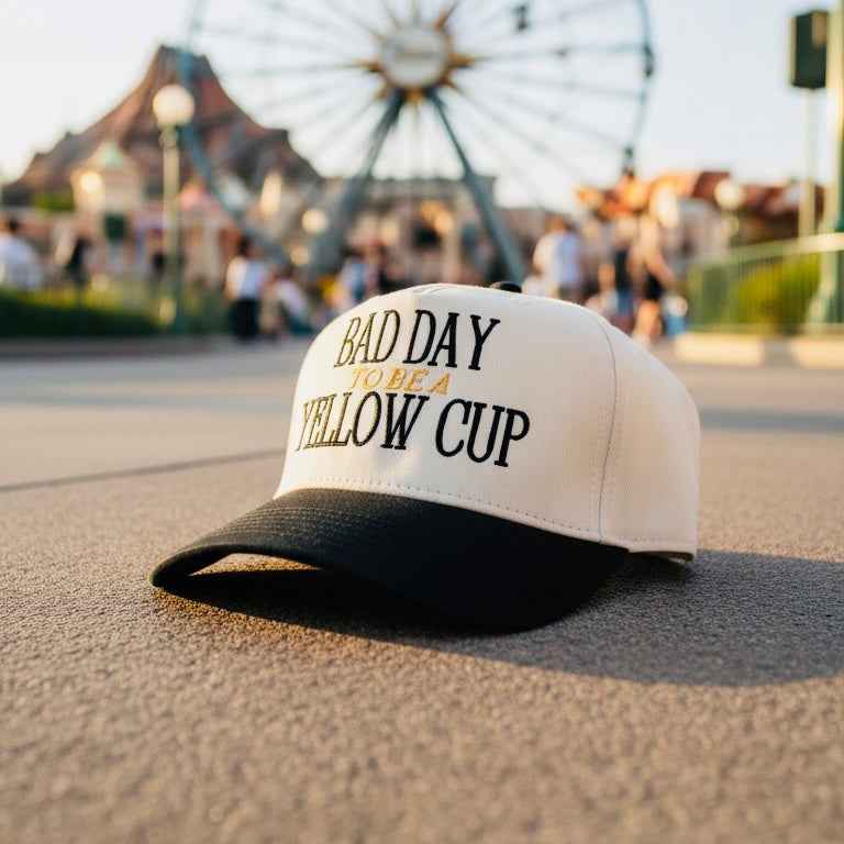 Bad Day to Be a Yellow Cup- Retro Hat