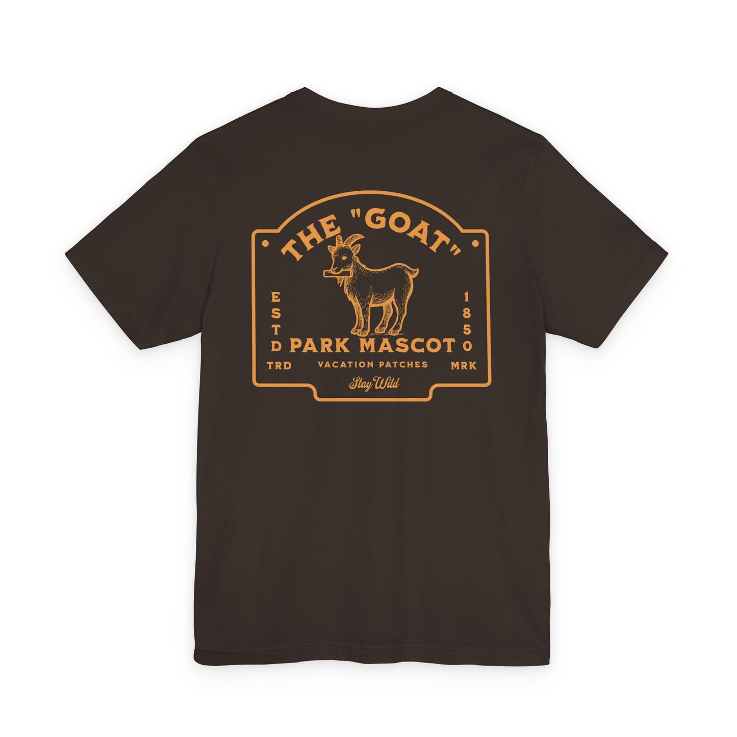 The GOAT Park Mascot Tee