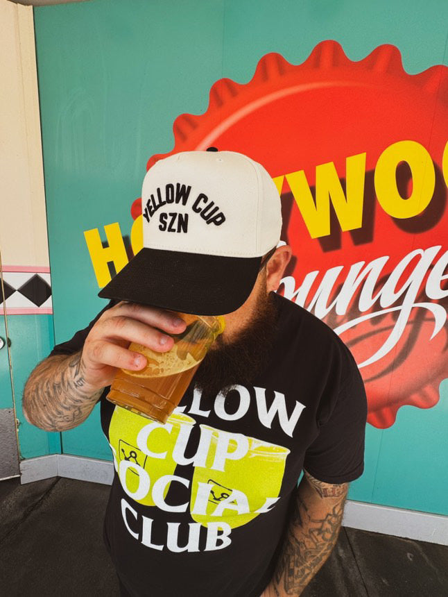 Yellow Cup SZN Hat- Retro