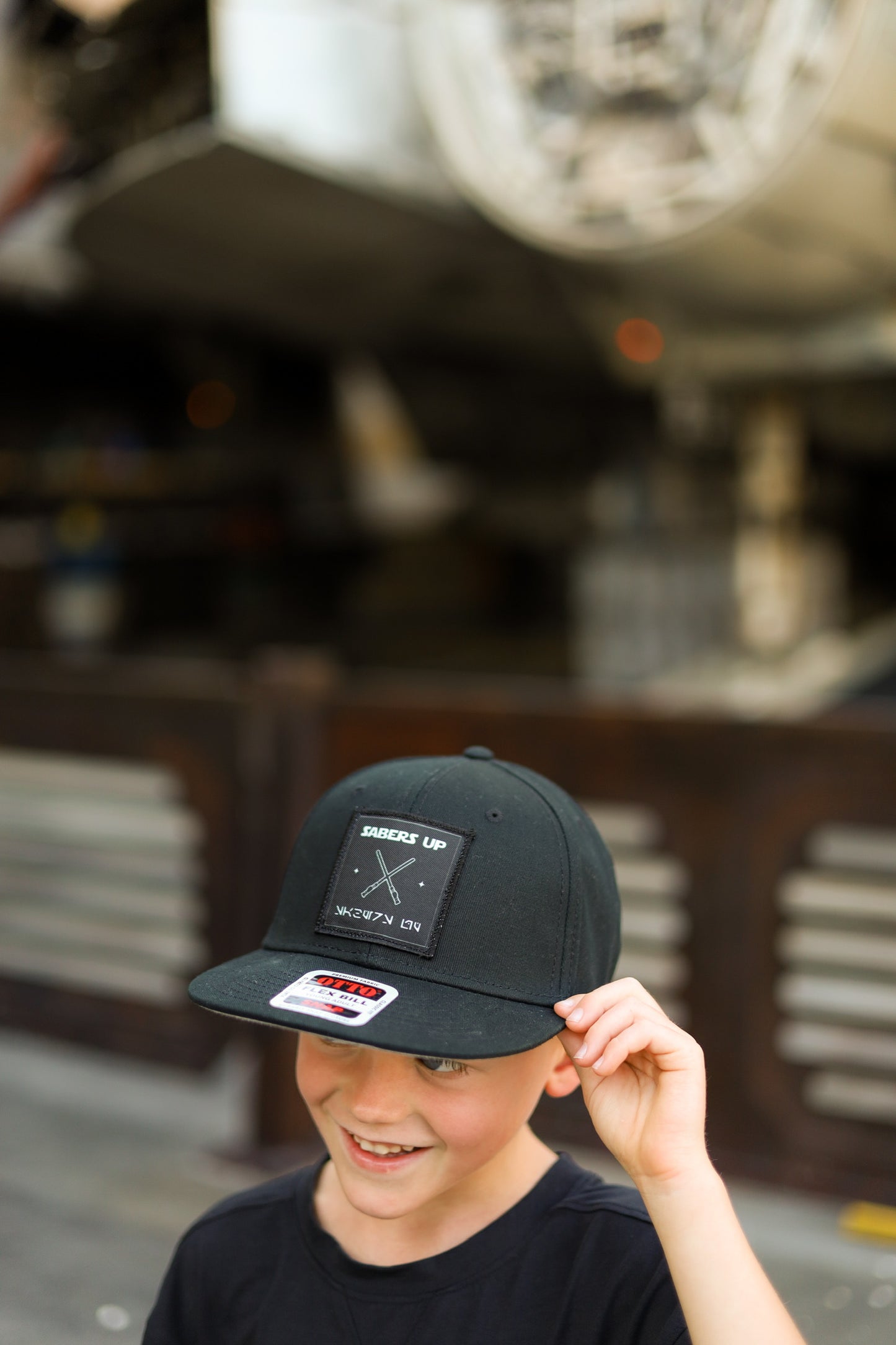 SABERS UP Hat Kids- Premium Flat Bill Snapback YOUTH