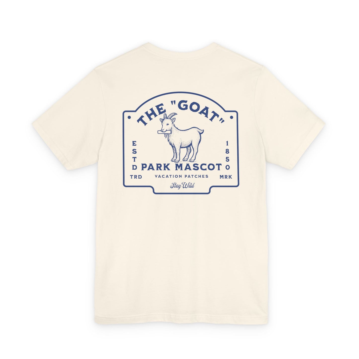 The GOAT Park Mascot Tee