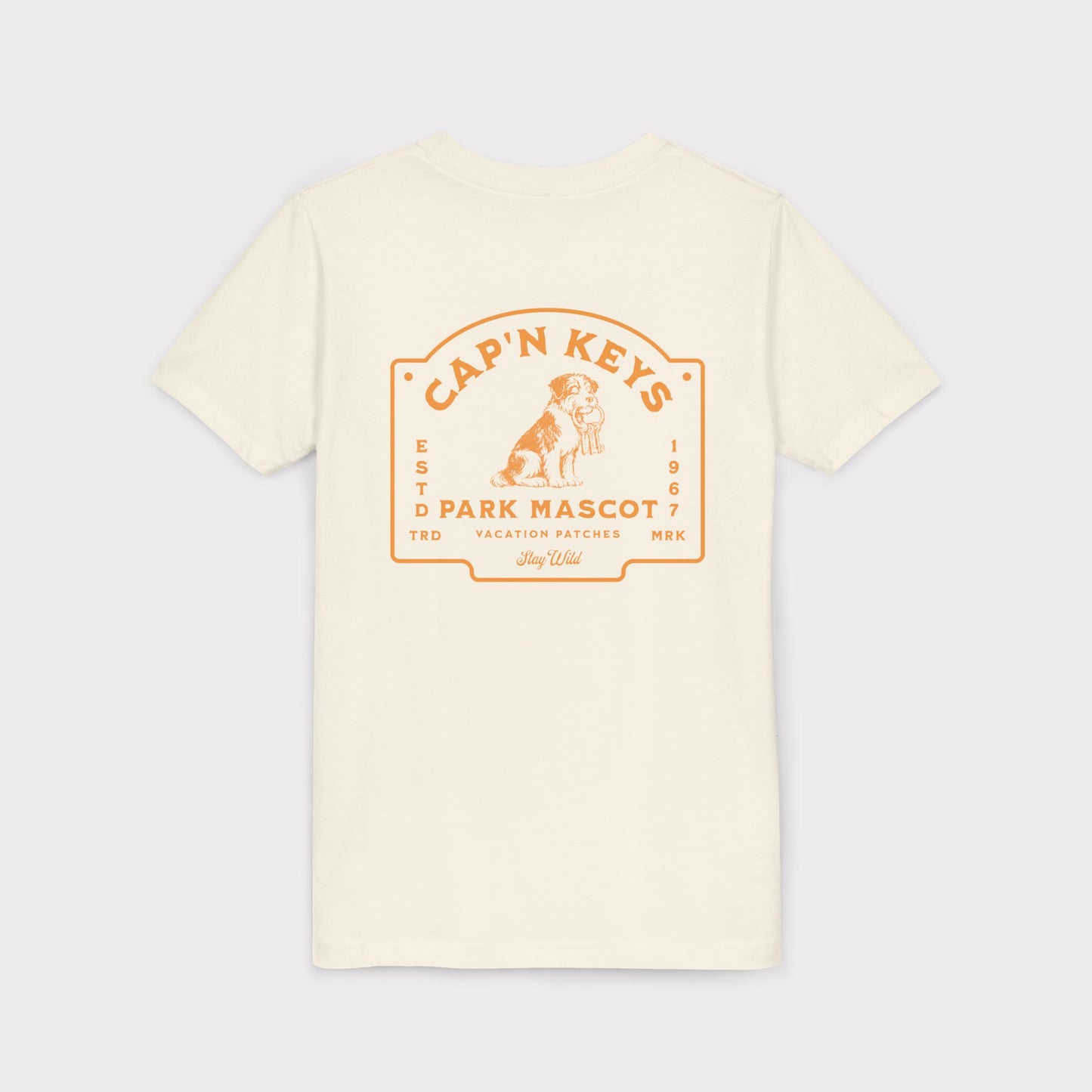 Cap'n Keys Park Mascot Tee- YOUTH
