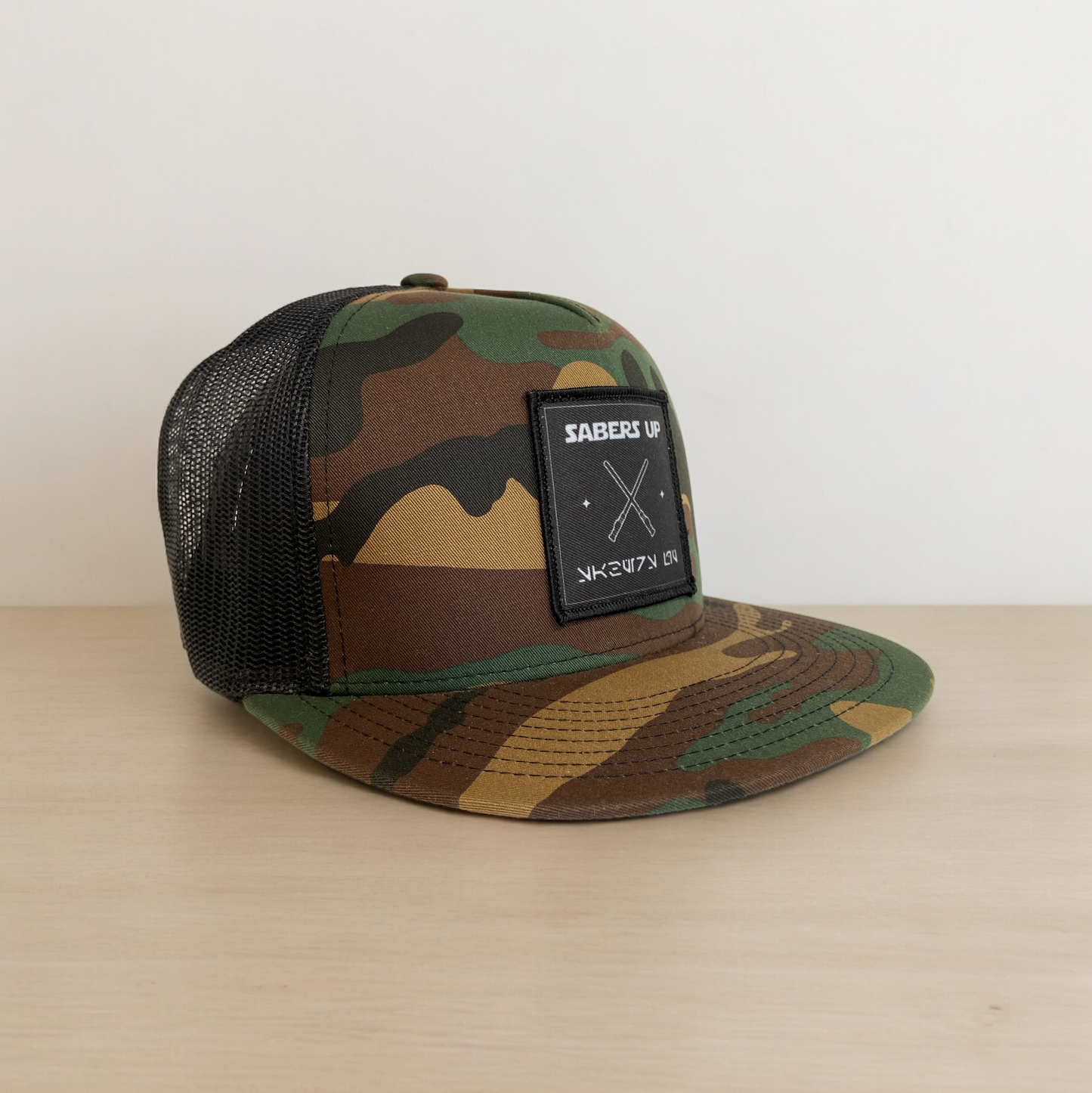 sabers up hat line