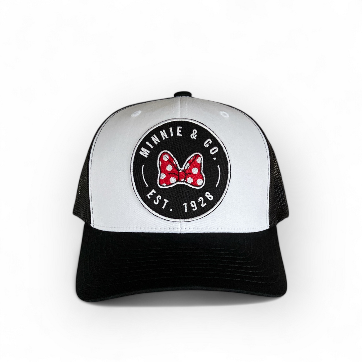 Bowtiful Mouse Patch Hat- Retro Trucker
