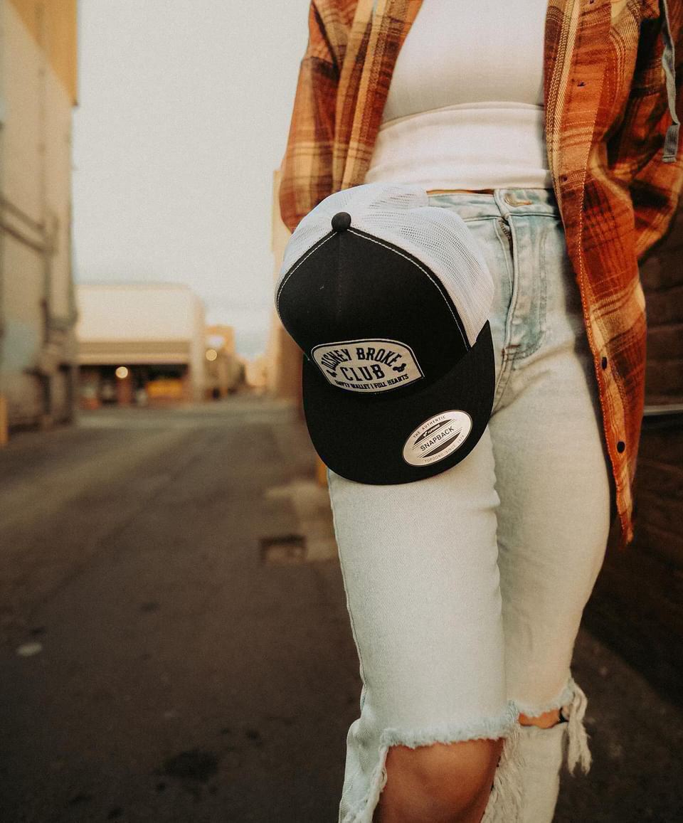 DBC Patch Hat- 5 Panel Classic Trucker - Vacation Patches