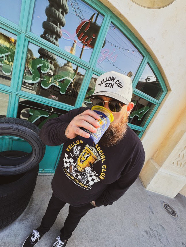 Yellow Cup SZN Hat- Retro