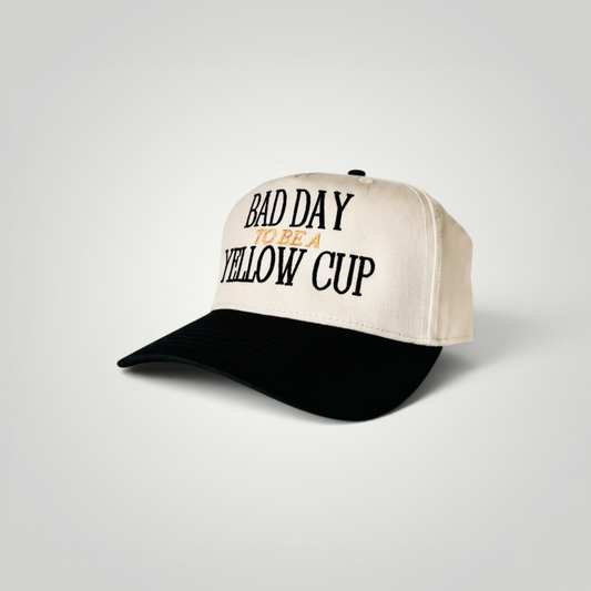 Bad Day to Be a Yellow Cup- Retro Hat