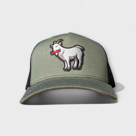 The Goat Hat Retro Trucker