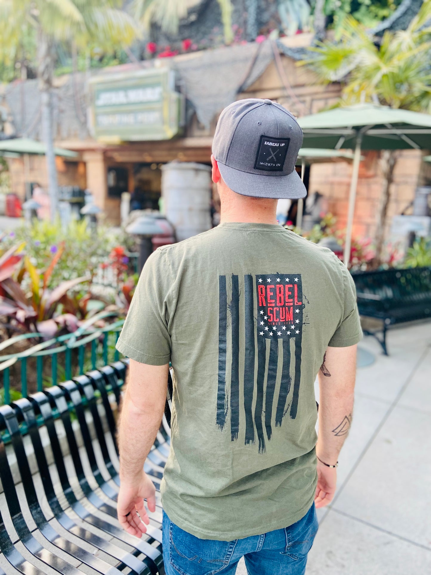 SABERS UP Hat Line- Premium Flatbill Snapback - Vacation Patches