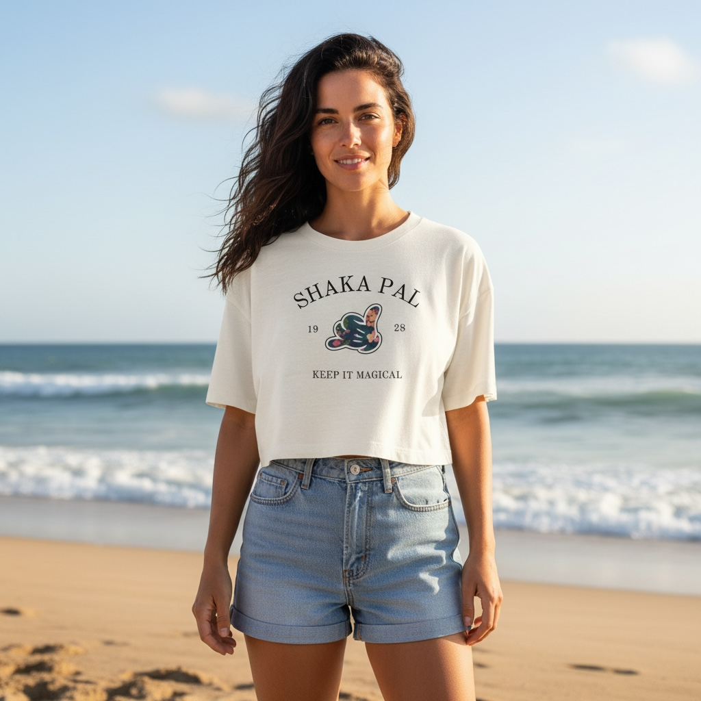Stay Magical Crop Top Tee