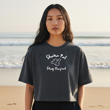 Shaka Pal Crop Top Tee
