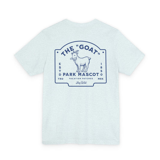 The GOAT Park Mascot Tee