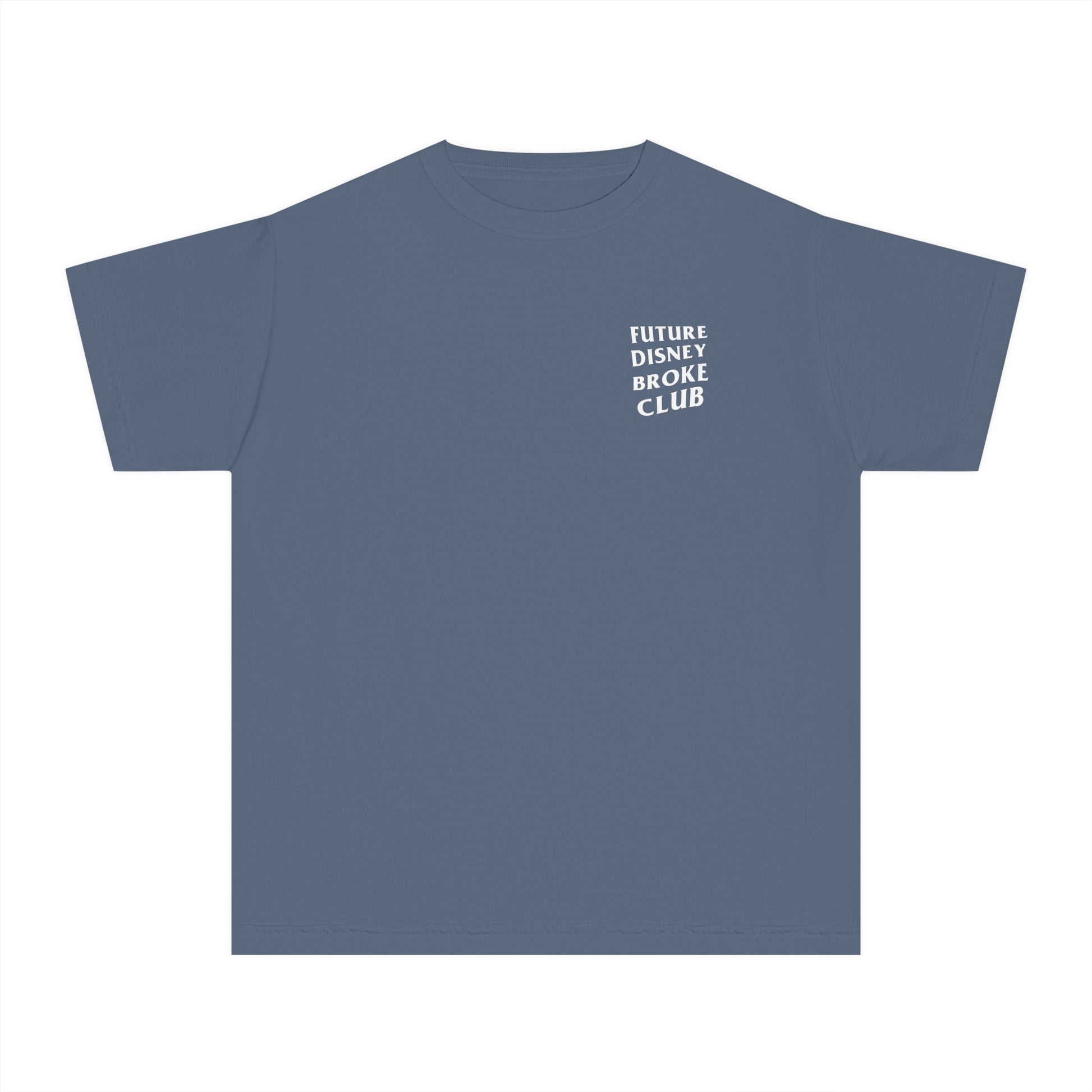 Youth DBC "Club" Comfort Colors Tee - Vacation Patches