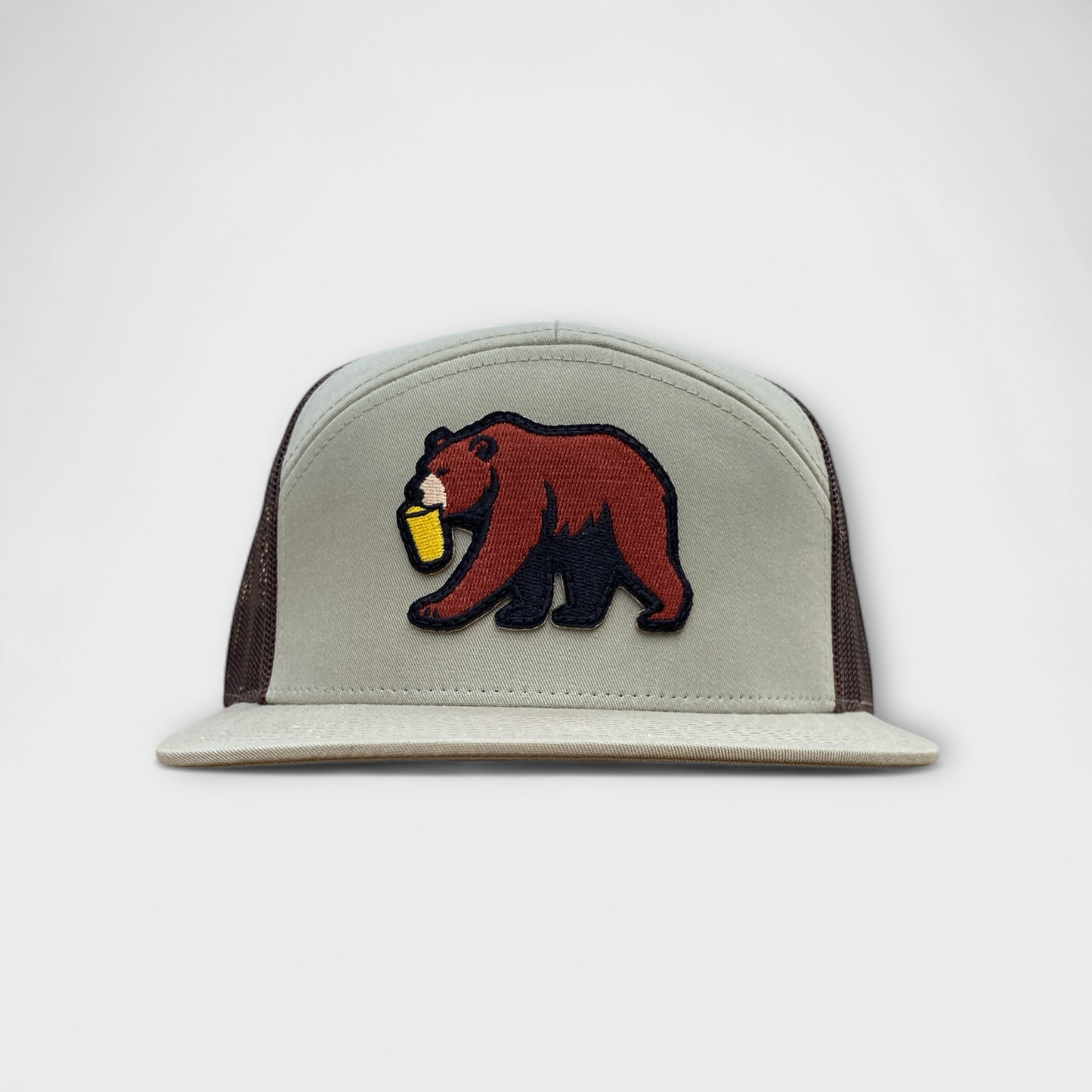 The Thirsty Bear Hat 7 Panel