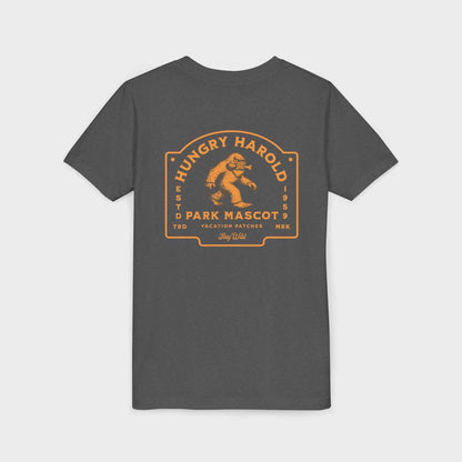 Hungry Harold Park Mascot Tee- YOUTH