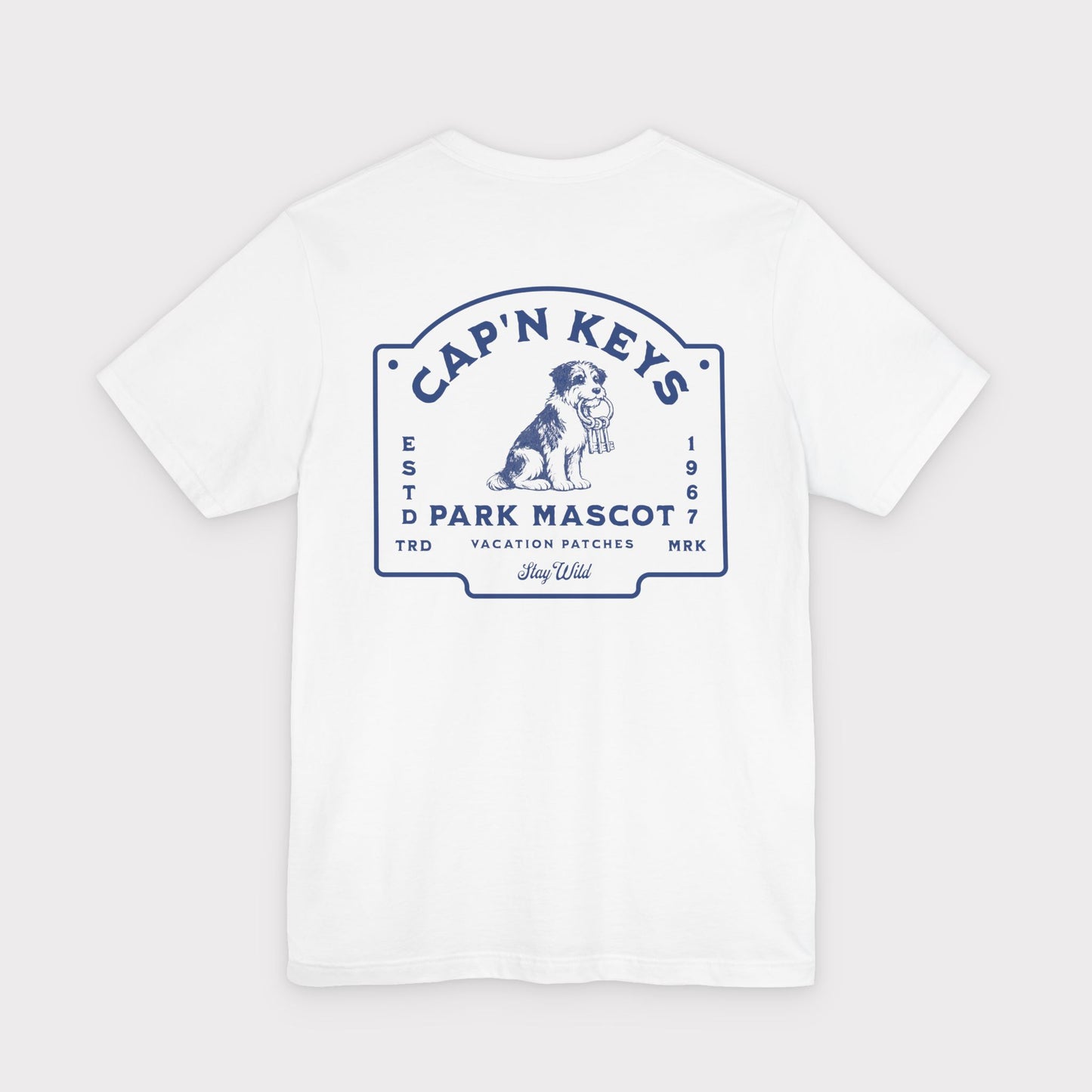 Cap'n Keys Park Mascot Tee