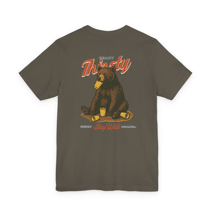 Beary Thirsty Bear Tee