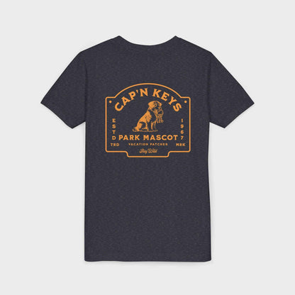 Cap'n Keys Park Mascot Tee- YOUTH