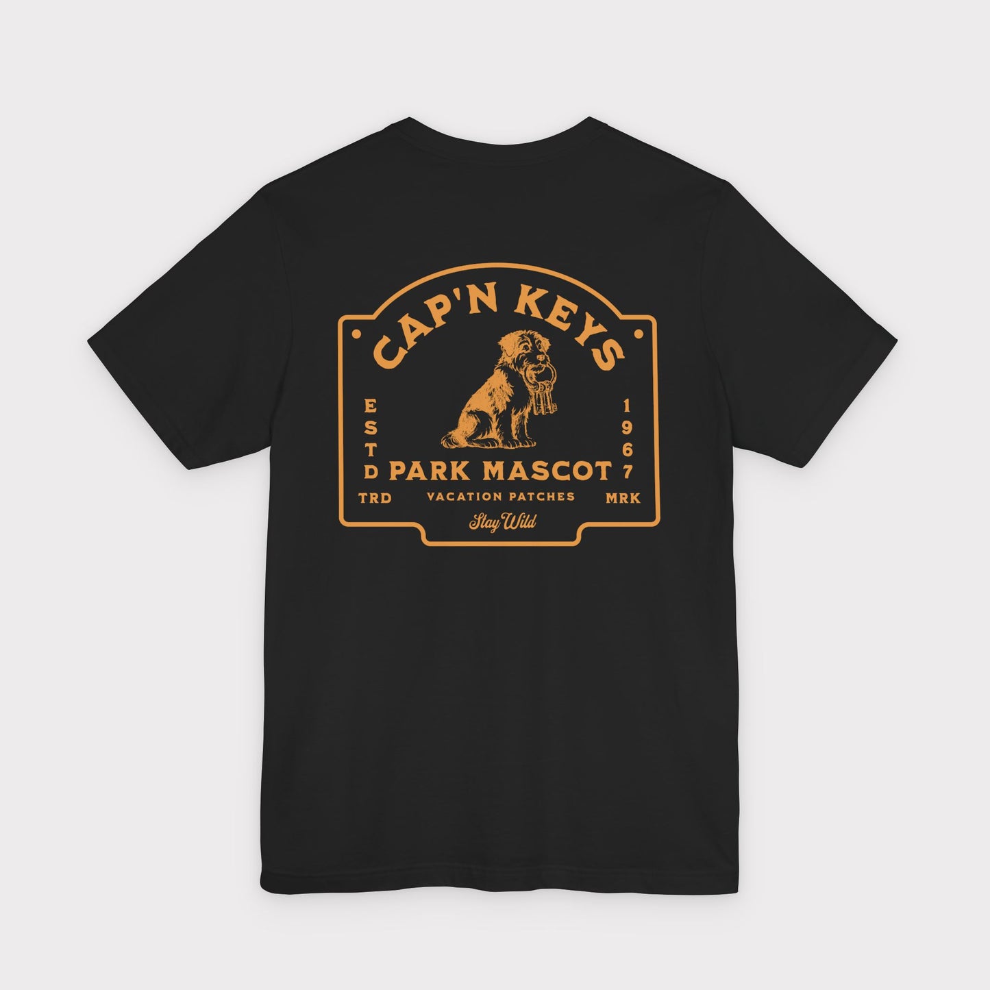 Cap'n Keys Park Mascot Tee