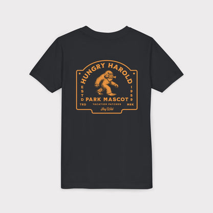 Hungry Harold Park Mascot Tee- YOUTH