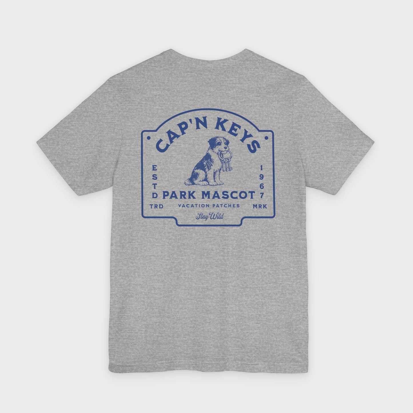 Cap'n Keys Park Mascot Tee