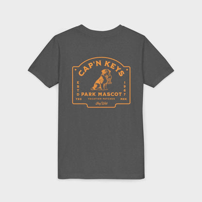Cap'n Keys Park Mascot Tee- YOUTH