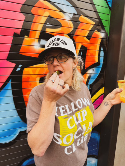 Yellow Cup SZN Hat- Retro