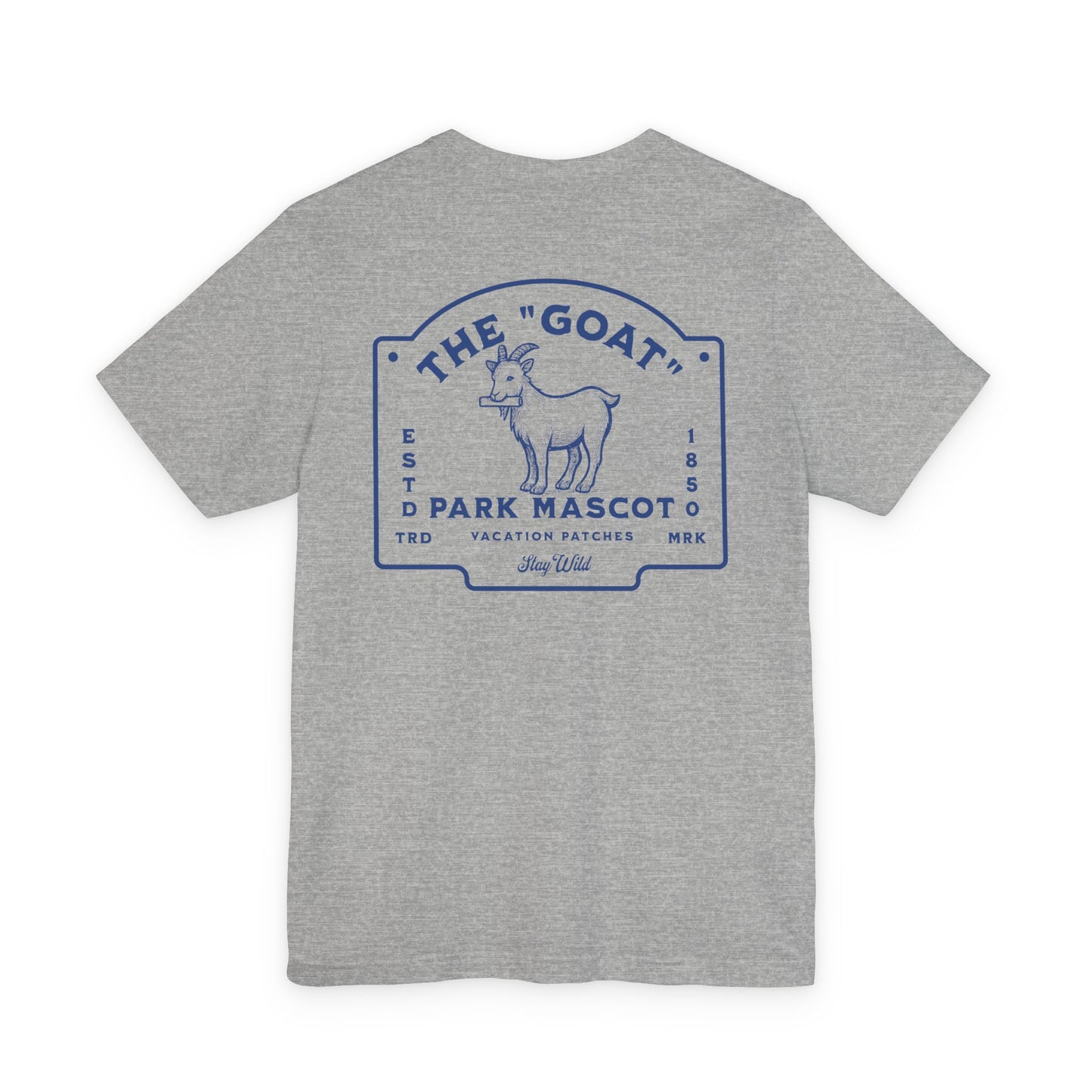 The GOAT Park Mascot Tee