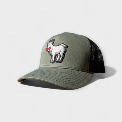 The Goat Hat Retro Trucker
