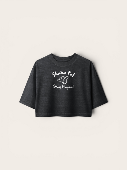 Shaka Pal Crop Top Tee