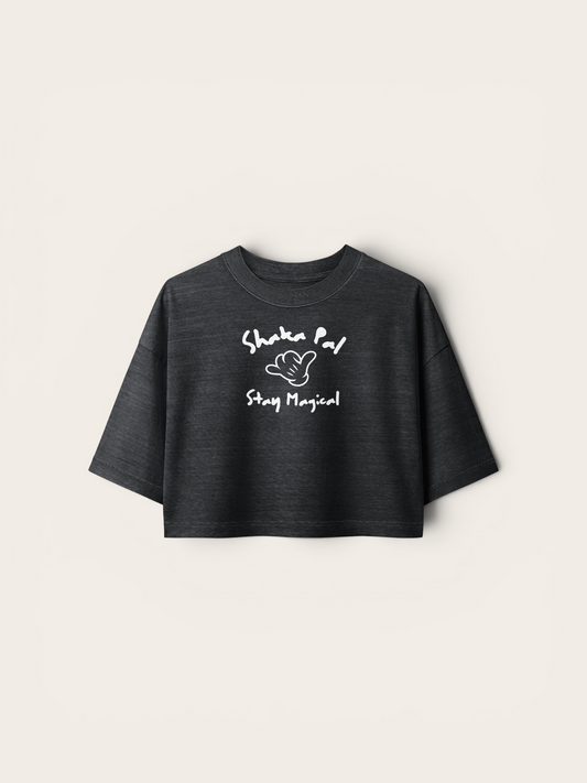 Shaka Pal Crop Top Tee