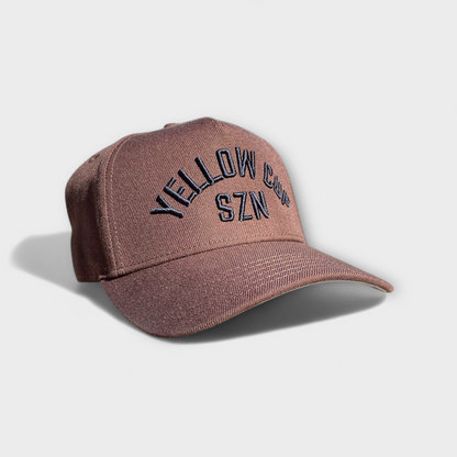 Yellow Cup SZN Hat- Chocolate