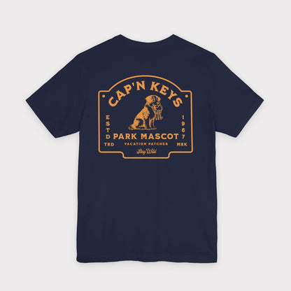 Cap'n Keys Park Mascot Tee
