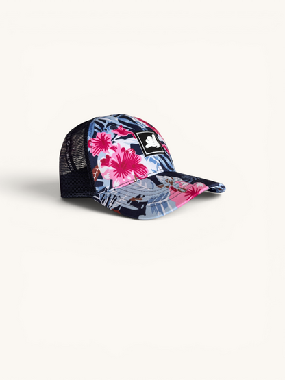 Shaka Pal Floral Mesh Hat