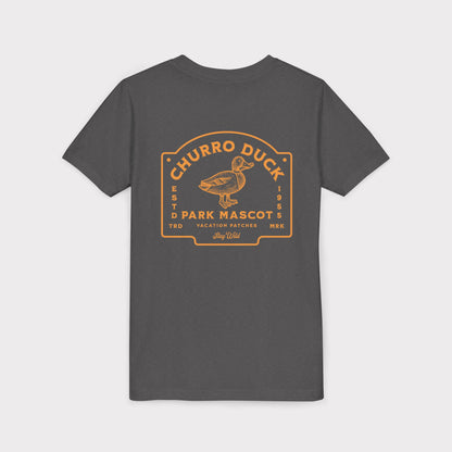 Churro Duck Park Mascot Tee- YOUTH