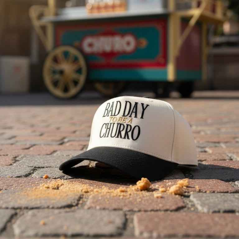 Bad Day to Be a Churro- Retro Hat