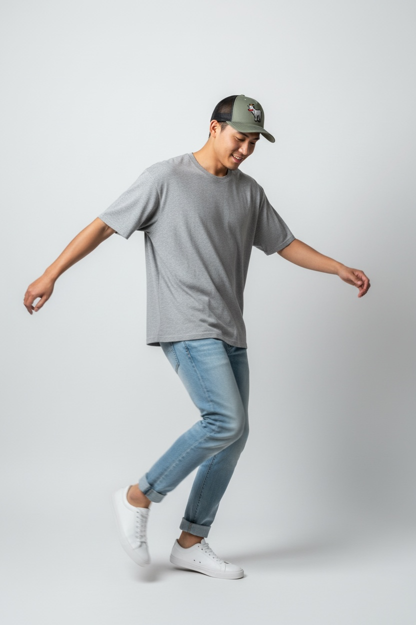 The Goat Hat Retro Trucker