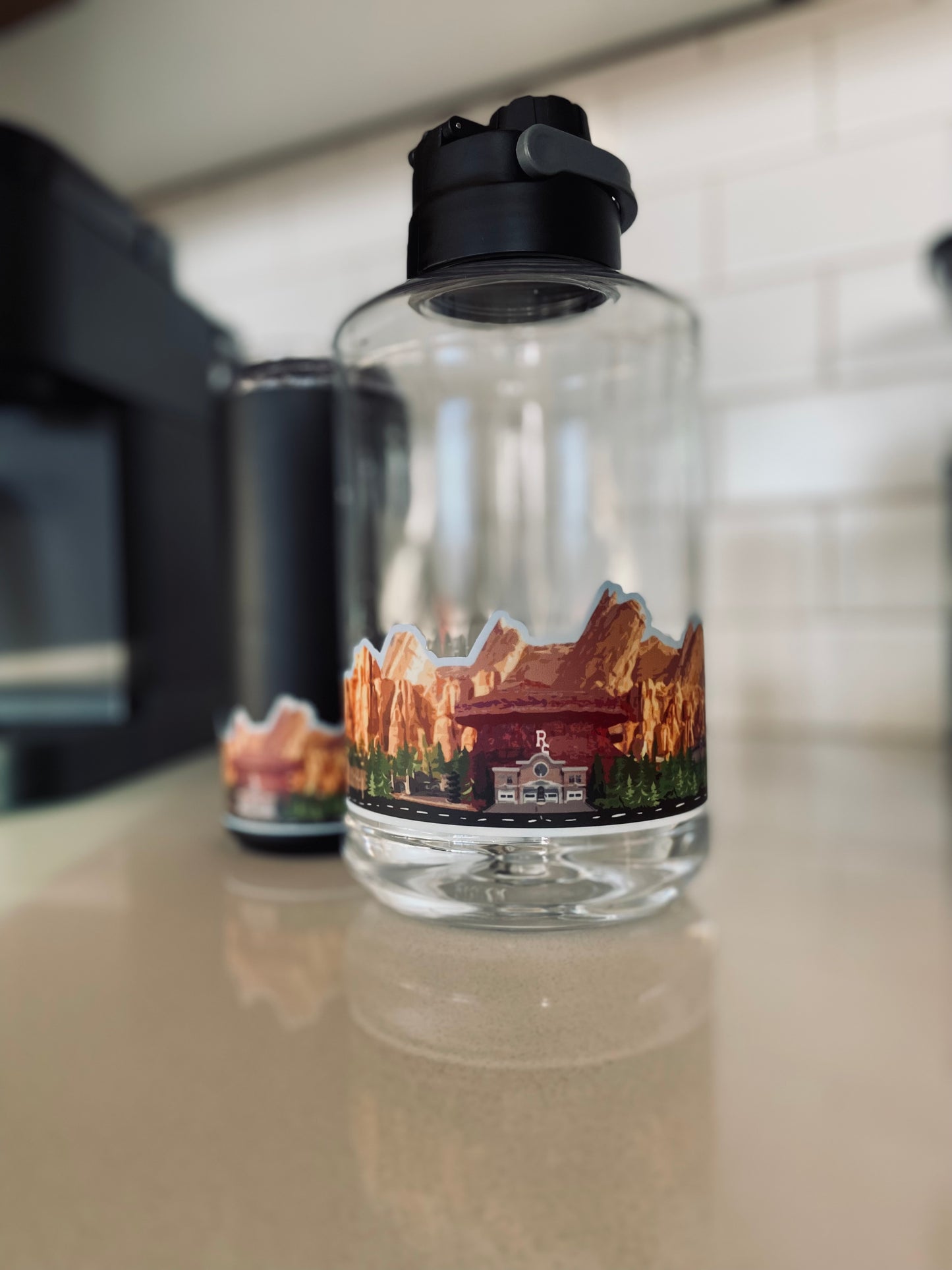 bottle sticker for water bottle cars themed from radiator springs