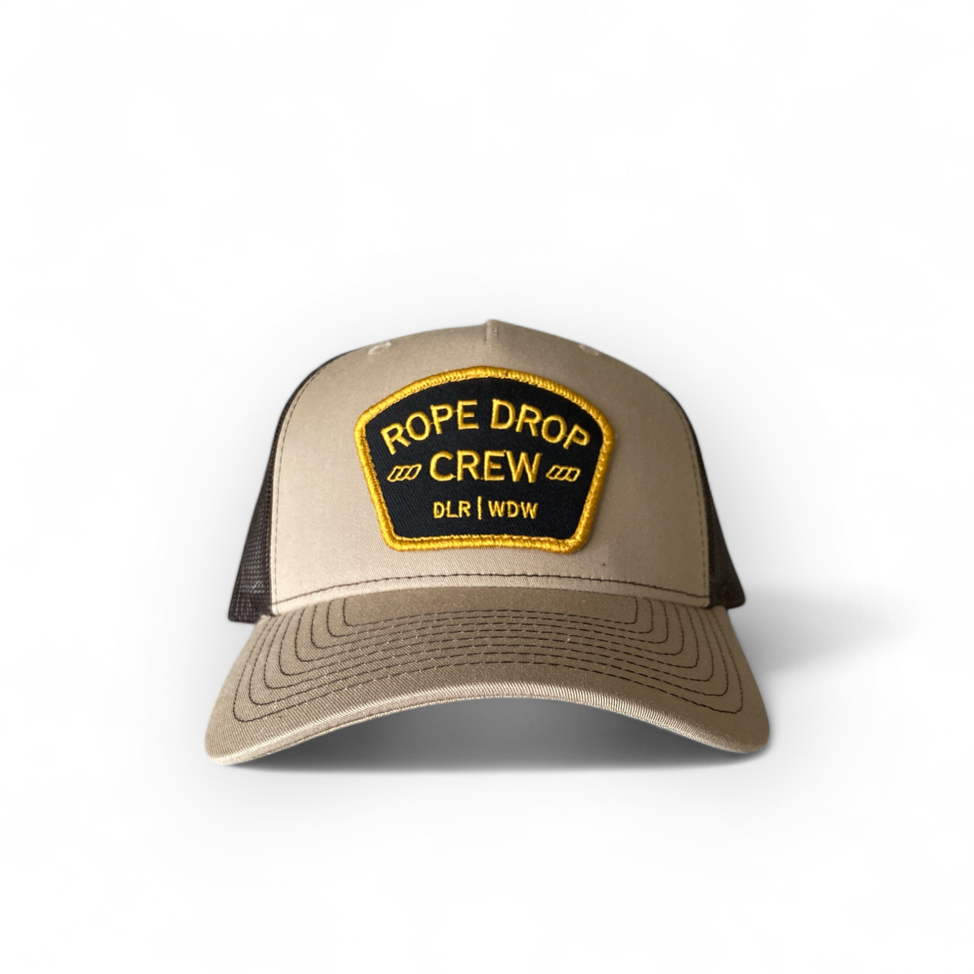 Rope Drop Crew Retro Trucker Hat – Vacation Patches