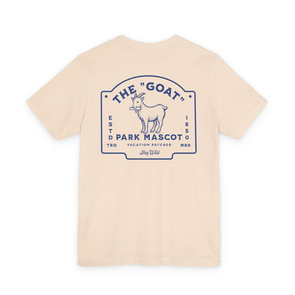 The GOAT Park Mascot Tee