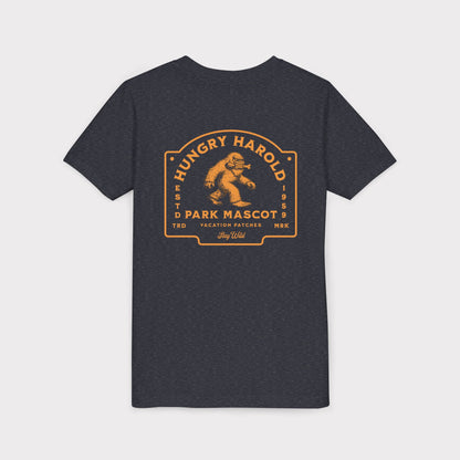 Hungry Harold Park Mascot Tee- YOUTH