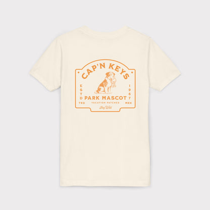 Cap'n Keys Park Mascot Tee- YOUTH