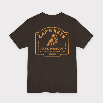 Cap'n Keys Park Mascot Tee