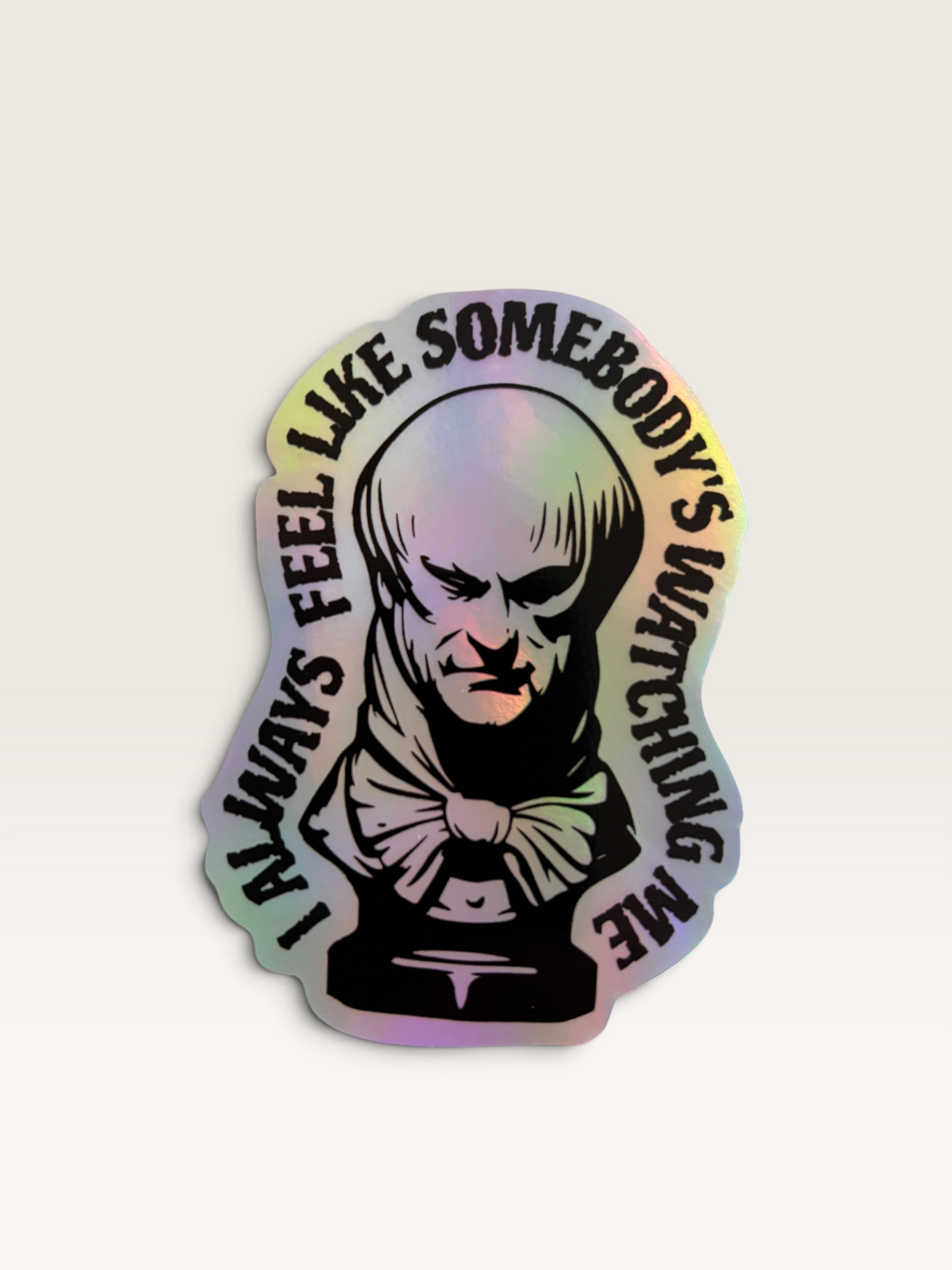 Watching Me Sticker