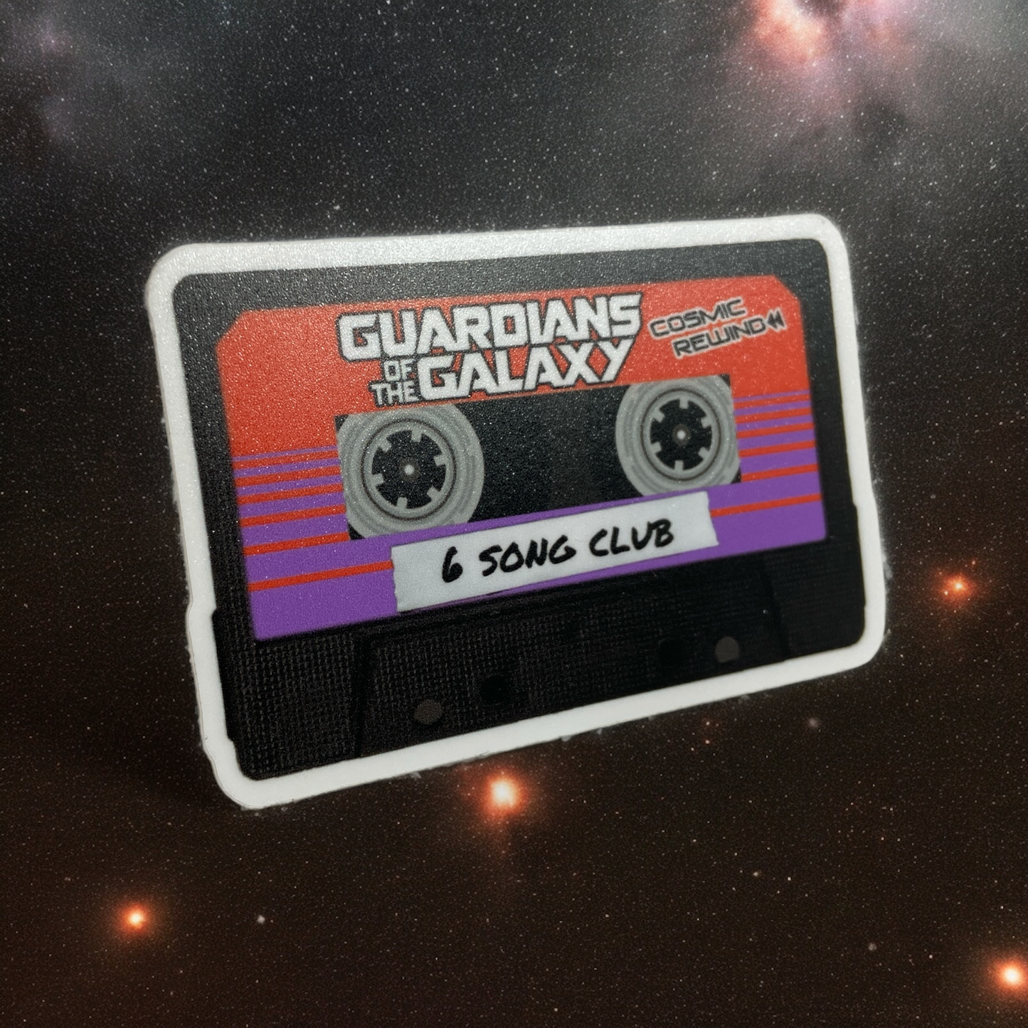Galaxy 6-Track Sticker - Vacation Patches