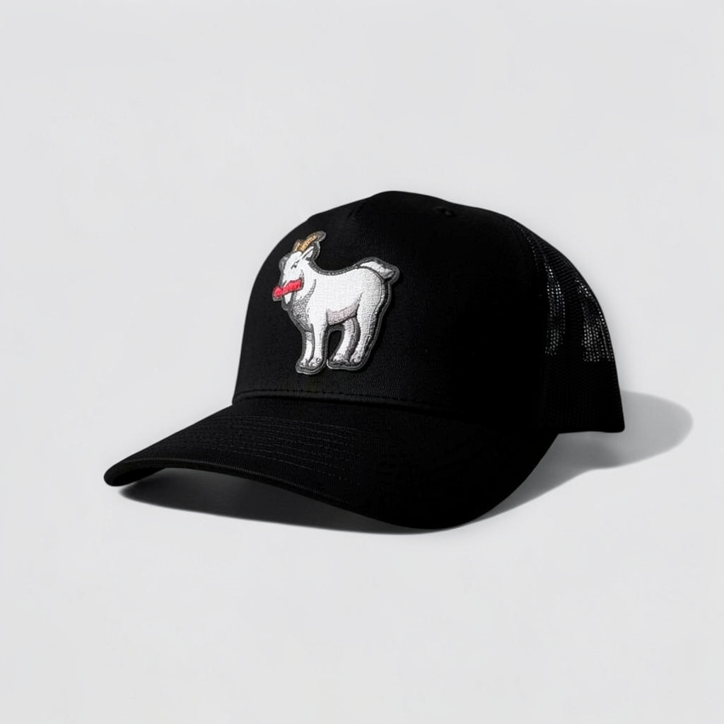 The Goat Hat Retro Trucker