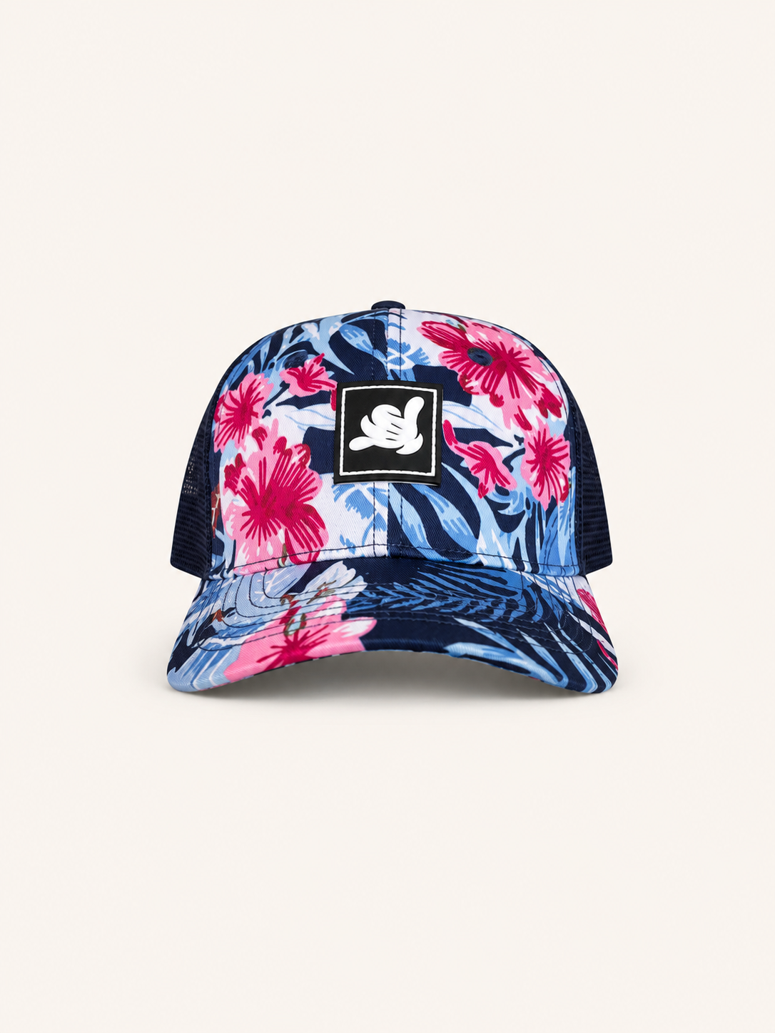 Shaka Pal Floral Mesh Hat