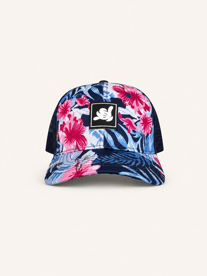 Shaka Pal Floral Mesh Hat